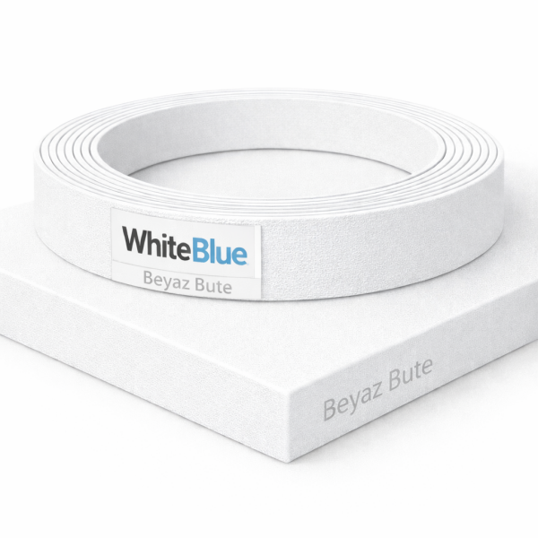 Beyaz Bute Pvc Kenar Bandı