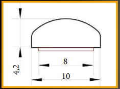 1004 Yapışkanlı Dekoratif Mobilya Profili