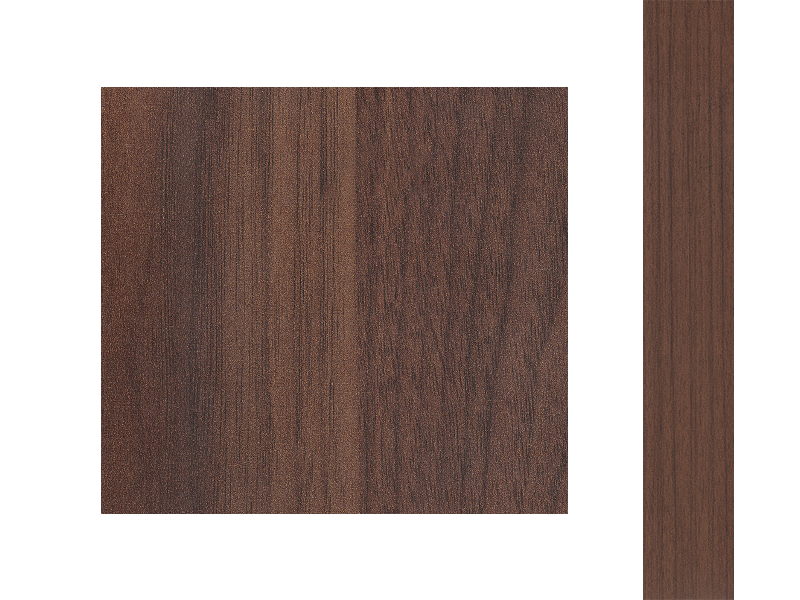 080x22 A384 Metalik Ceviz Pvc Kenar Bandı