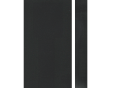 080x22 3010 İnci Siyah Supra Mat Pvc Kenar Bandı