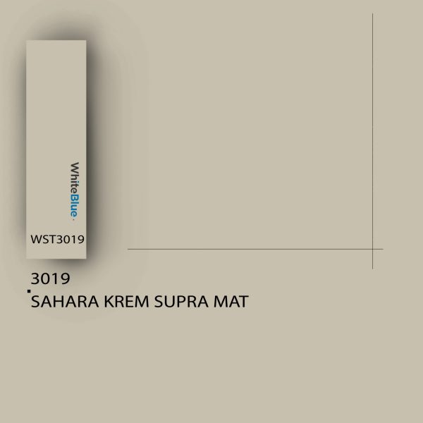 3019 Sahara Krem SupraMat Pvc Kenar Bandı