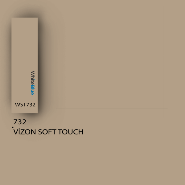 732 Vizon Soft Touch Pvc Kenar Bandı