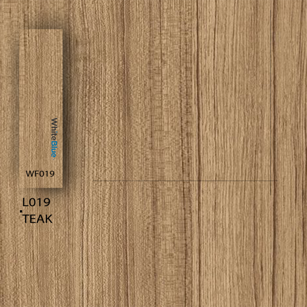 080x22 L019 Teak Pvc Kenar Bandı