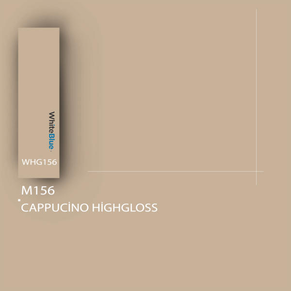 M156 Cappucino HighGloss Pvc Kenar Bandı