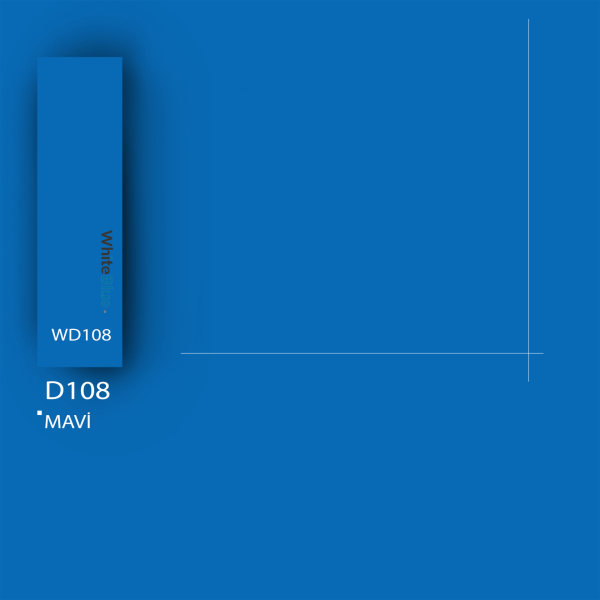 D108 Mavi Pvc Kenar Bandı