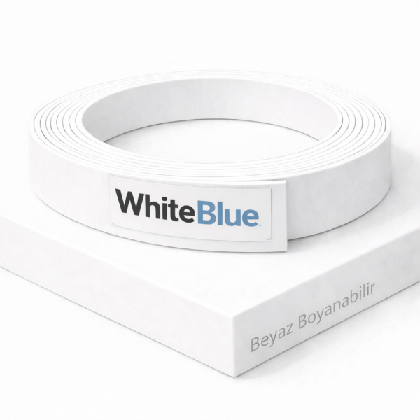 Beyaz Boyanabilir Pvc Kenar Bandı
