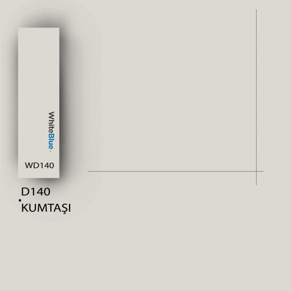 D140 Kumtaşı Düz Yüzey Pvc Kenar Bandı