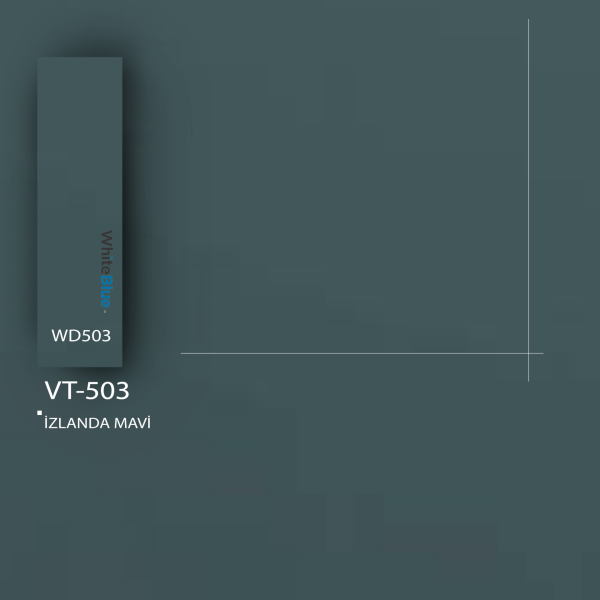 VT_503 İzlanda Mavi Pvc Kenar Bandı