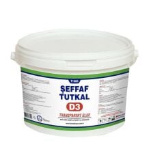 D3 Şeffaf Tutkal 4 KG Kova