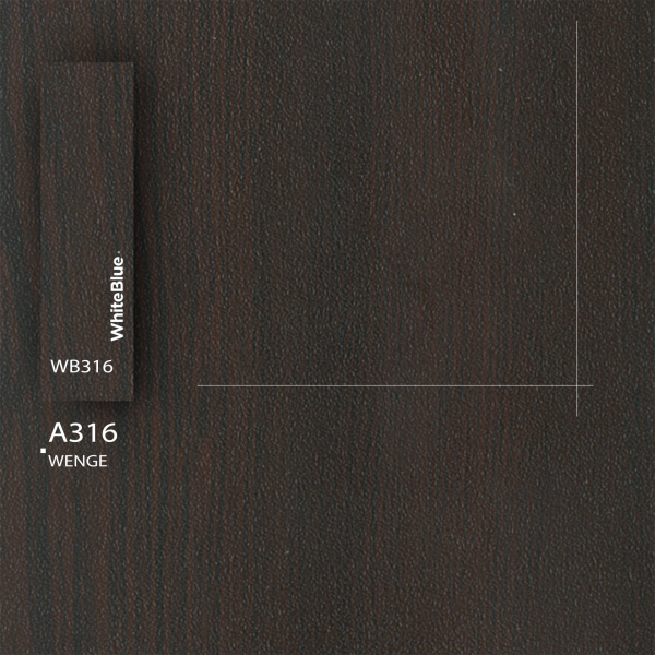 A316 Wenge Pvc Kenar Bandı