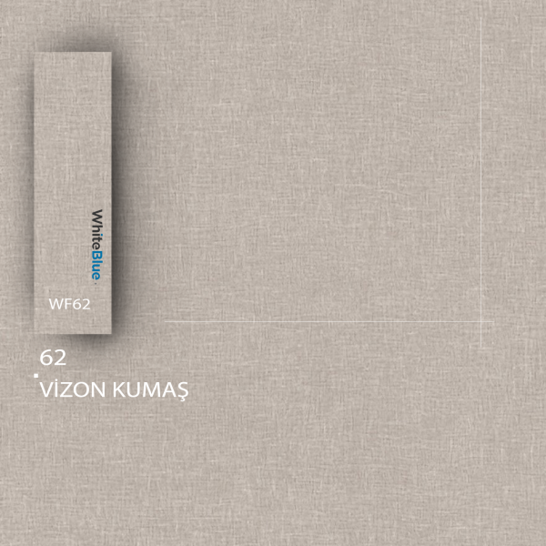 62 Vizon Kumaş Pvc Kenar Bandı