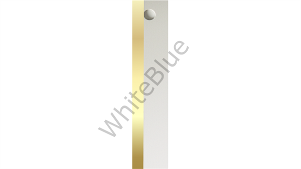 080x40 Aytaşı-Altın Ayna Çift Renk Pvc Kenar Bandı