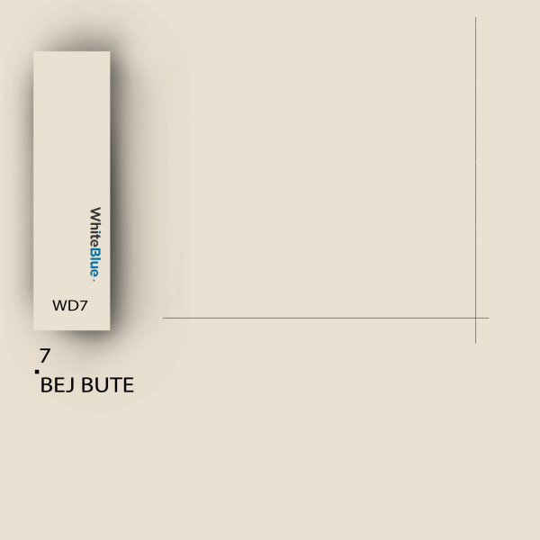 7 Bej Bute Pvc Kenar Bandı