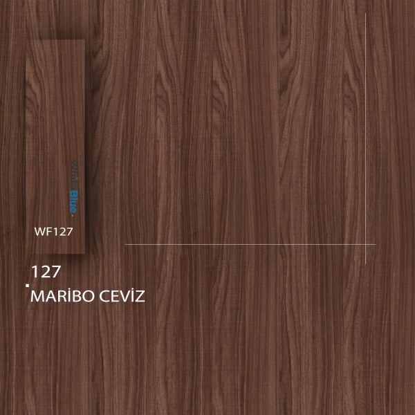 127 Maribo Ceviz Pvc Kenar Bandı