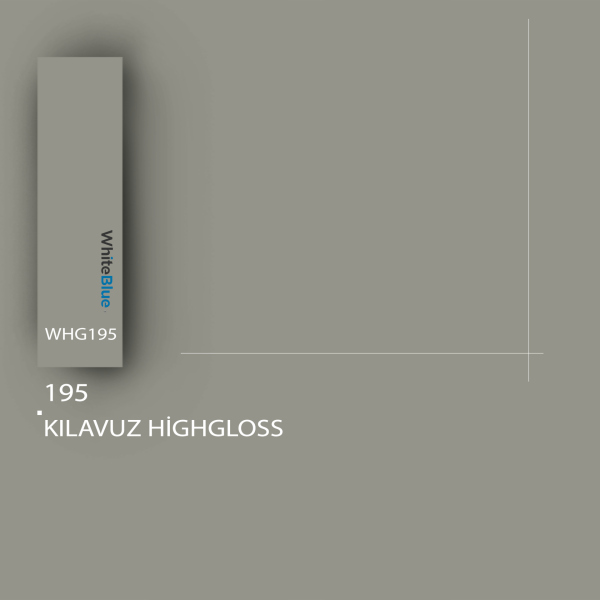 195 Kılavuz HighGloss Pvc Kenar Bandı