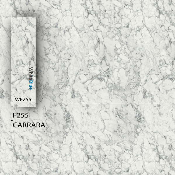F255 Carrara Pvc Kenar Bandı
