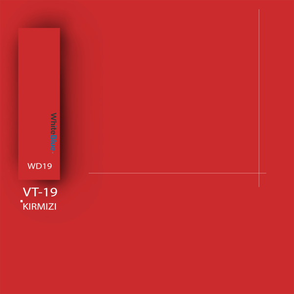 VT_019 Kırmızı Pvc Kenar Bandı