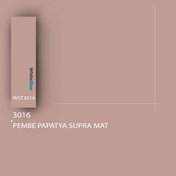 3016 Pembe Papatya SupraMat Pvc Kenar Bandı