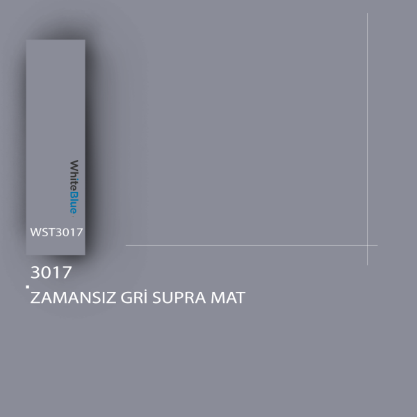 3017 Zamansız Gri SupraMat Pvc Kenar Bandı