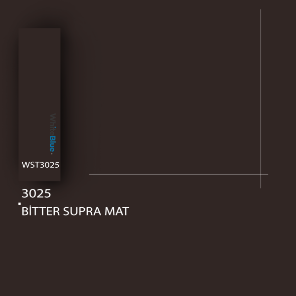 3025 Bitter Supra Mat Pvc Kenar Bandı