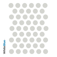 Buz Gri Yapışkanlı Vida Tapası