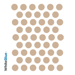 Cappucino Yapışkanlı Vida Tapası