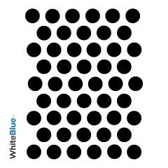 Siyah Yapışkanlı Vida Tapası