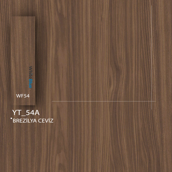 YT-54A Brezilya Ceviz Pvc Kenar Bandı