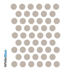 Vizon Kumaş Yapışkanlı Vida Tapası