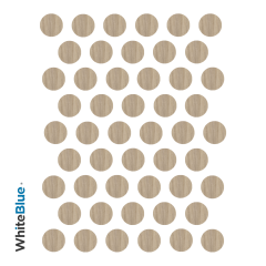 Light Sonoma Yapışkanlı Vida Tapası