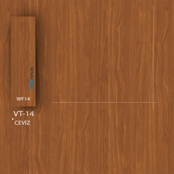 VT-014 Ceviz Pvc Kenar Bandı