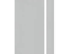 080x22 3021 Buz Gri Soft Touch Pvc Kenar Bandı