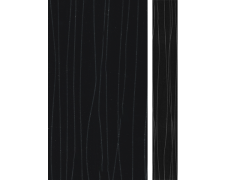 080x22 624 Yağmur Siyah HighGloss Pvc Kenar Bandı