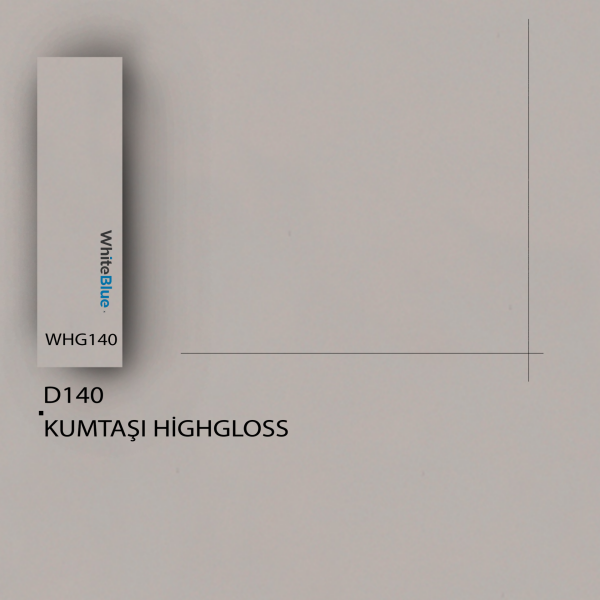 D140 Kumtaşı HighGloss Pvc Kenar Bandı
