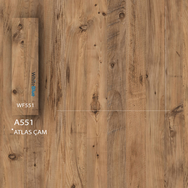 A551 Atlas Çam Pvc Kenar Bandı