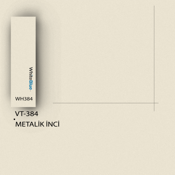 VT_384 Metalik İnci HighGloss Pvc Kenar Bandı