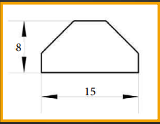1508 Yapışkanlı Dekoratif Mobilya Profili