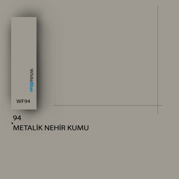 94 Metalik Nehir Kumu Pvc Kenar Bandı