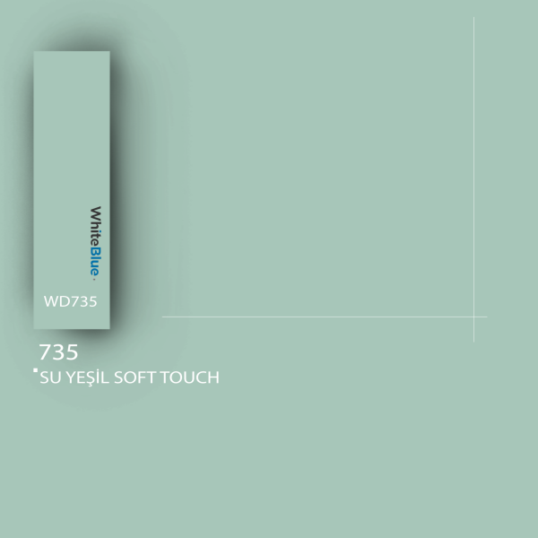 735 Su Yeşil Soft Touch Pvc Kenar Bandı