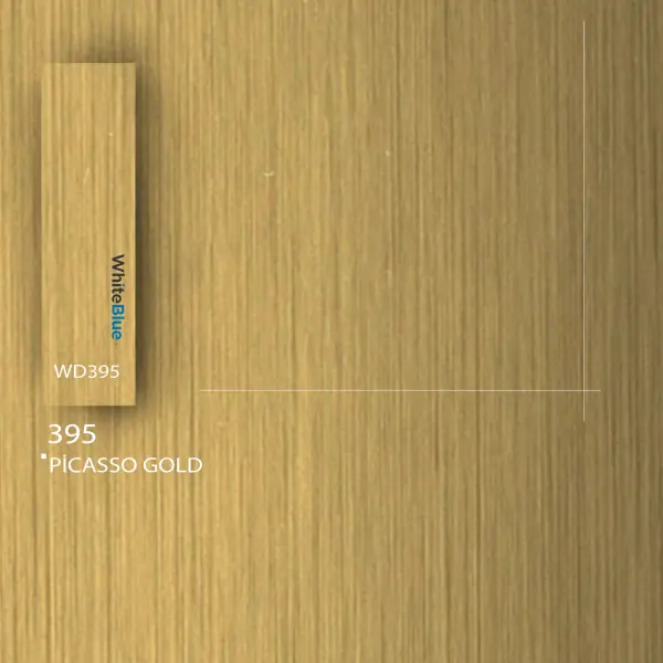 395 Picasso Gold Pvc Kenar Bandı