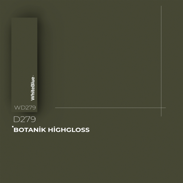 D279 Botanik HighGloss Pvc Kenar Bandı