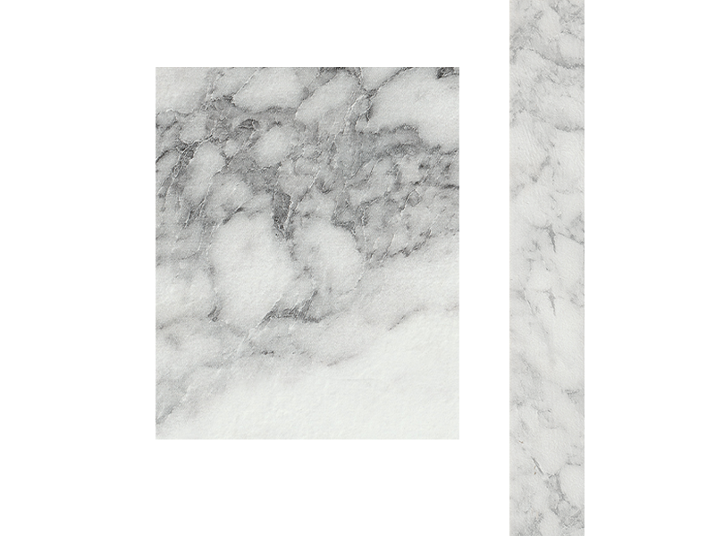 080x45 F255 Carrara Pvc Kenar Bandı