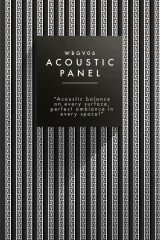 Gümüş Versace Akustik Panel WBGV06