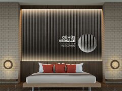 Gümüş Versace Akustik Panel WBGV06