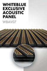 Altın Versace Akustik Panel WBAV07