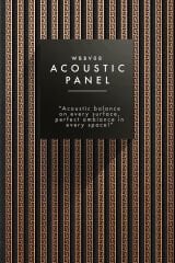 Bakır Versace Akustik Panel WBBV08