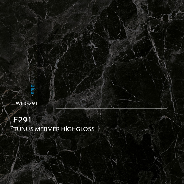 F291 Tunus Mermer HighGloss Pvc Kenar Bandı
