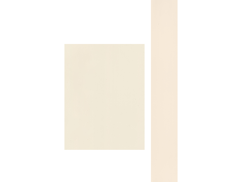080x22 605 Krem HighGloss Pvc Kenar Bandı