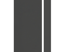 080x22 6017 Cool Gri HighGloss Pvc Kenar Bandı