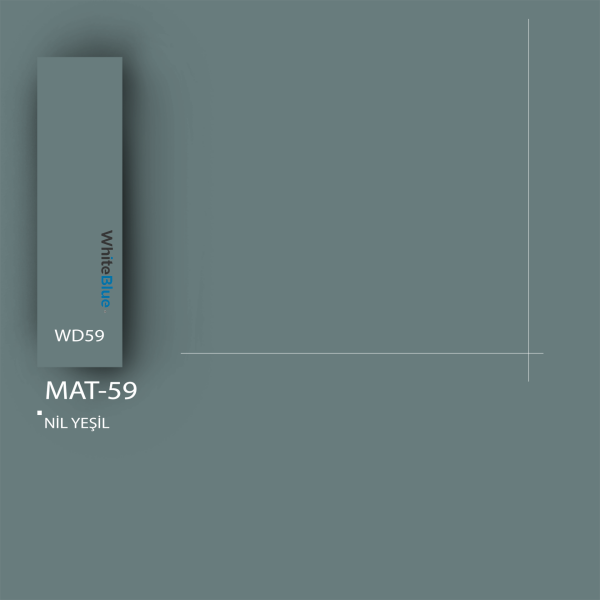 MAT_59C Nil Yeşili Soft Touch Pvc Kenar Bandı
